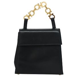 Salvatore Ferragamo Gancini Flap de piel