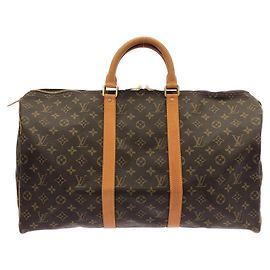 Borsa Boston Louis Vuitton Monogram Keepall 50cm