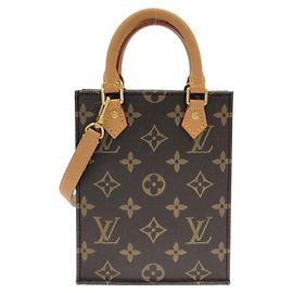 Borsa Louis Vuitton Monogram Petite Sac Plat