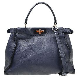 Fendi Peekaboo Soft Leather Regular