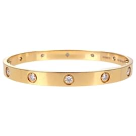 Cartier Love 18K Or Rose et Diamants