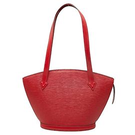 Borsa a tracolla shopping Louis Vuitton Epi Saint Jacques