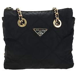 Prada Re-Edition 1995 Chain Tote in nylon trapuntato Re-Nylon Small