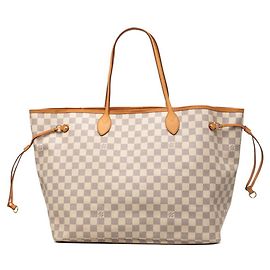 Borsa Tote Louis Vuitton Damier Azur Neverfull GM