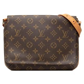 Sac à l'épaule court Louis Vuitton Monogram Musette Tango