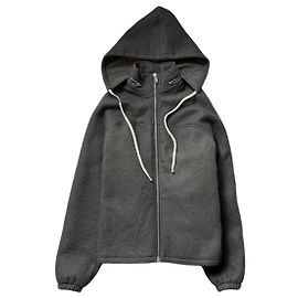 Rick Owens Sisyphus Walkwoll-Parka AW2018 Dark Dust