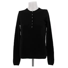 Louis Vuitton Kaschmirpullover Schwarz M