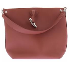 Borsa a mano color terracotta - Longchamp