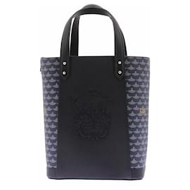 Fauré Le Page Piccola borsa in pelle blu navy