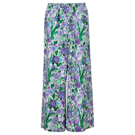 Weekend Max Mara Pantalones de Pierna Ancha Estampado Floral