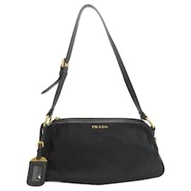 Borsa a tracolla in nylon a una spalla Prada