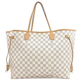 Bolso Tote Louis Vuitton Damier Azur Neverfull GM