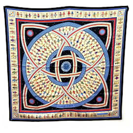 Hermès Hermes Carre 90 Donner La Main Schal