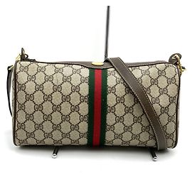Borsa a tracolla Gucci GG Supreme Sherry