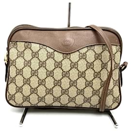 Borsa a Spalla/Pochette Gucci GG Supreme Marrone