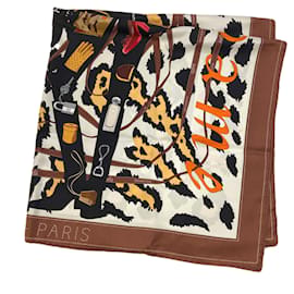 Hermès Sciarpa Hermes Carre 90 Monsieur & Madame