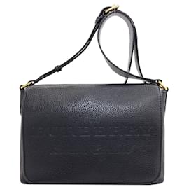 Borsa a tracolla Burberry con logo in rilievo