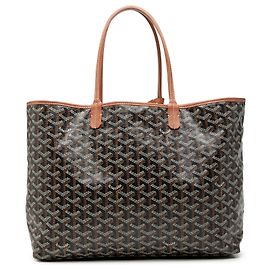 Goyard Black Goyardine Saint Louis PM