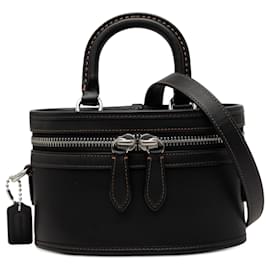 Beauty case Coach in pelle nera