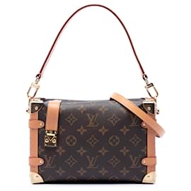 Louis Vuitton Marrone Monogram Side Trunk MM