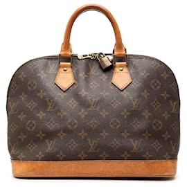 Louis Vuitton Marrone Monogram Alma PM