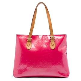Louis Vuitton Pink Monogram Vernis Brentwood