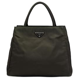 Prada Tote Tessuto Braun