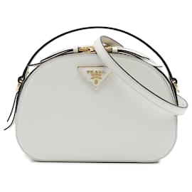 Borsa Prada White Saffiano Lux Odette