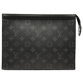 Louis Vuitton Pochette Voyage MM Monogram Eclipse nero