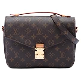 Louis Vuitton Marrom Monogram Pochette Metis