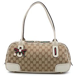 Borsa a tracolla Princy in tela GG beige Gucci