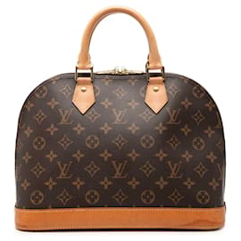 Louis Vuitton Marrone Monogram Alma PM
