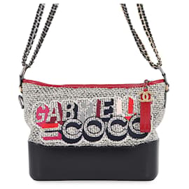 Borsa a tracolla Chanel Gabrielle Medium Hobo in tweed