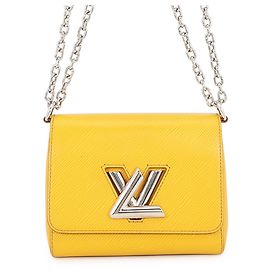 Borsa a tracolla con catena in pelle Epi Louis Vuitton