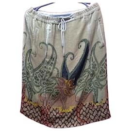Etro Falda de Terciopelo Paisley