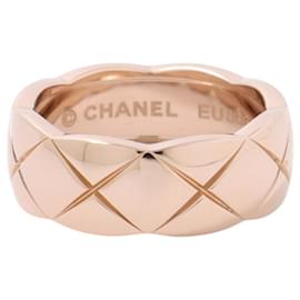 Anel Coco Crush Medium da Chanel em ouro rosa 18K