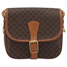 Céline Celine Vintage Macadam Tela e Pelle