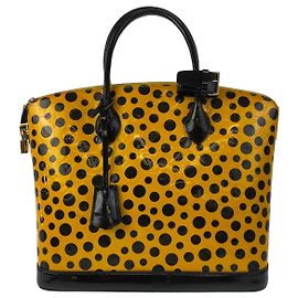 Tote Louis Vuitton Lockit MM in pelle lucida