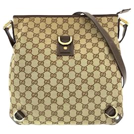 Borsa a tracolla Abby in tela GG e pelle Gucci