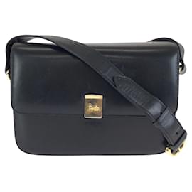 Borsa a Spalla Celine Vintage Leather Horse Carriage - Céline