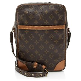 Borsa a tracolla Louis Vuitton Vintage Monogram Canvas Danube MM