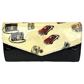 Cartera Louis Vuitton Sarah Monogram Vernis Stickers Black Limited Edition