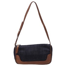 Borsa a tracolla Dolce & Gabbana in denim blu