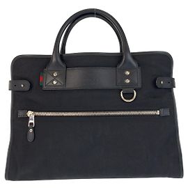 Valigetta Gucci in nylon e pelle