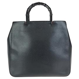 Gucci Bamboo Leder Tote Bag
