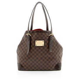 Louis Vuitton Damier Ebene Hampstead GM Tote