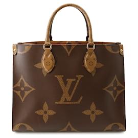 Borsa Tote Louis Vuitton Monogram Reverse Giant OnTheGo MM