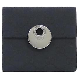 Gucci Tri-Fold Wallet aus schwarzem GG Canvas
