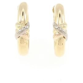 Orecchini Three Gold Thread di Cartier