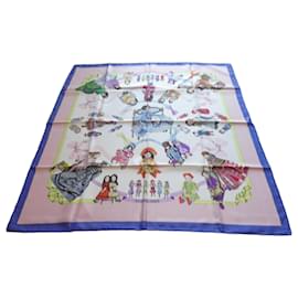 Hermès 'Hello Dolly' Foulard in seta 90x90